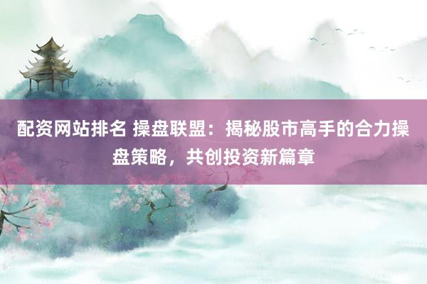 配资网站排名 操盘联盟：揭秘股市高手的合力操盘策略，共创投资新篇章