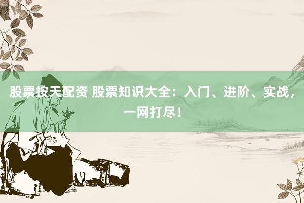 股票按天配资 股票知识大全：入门、进阶、实战，一网打尽！